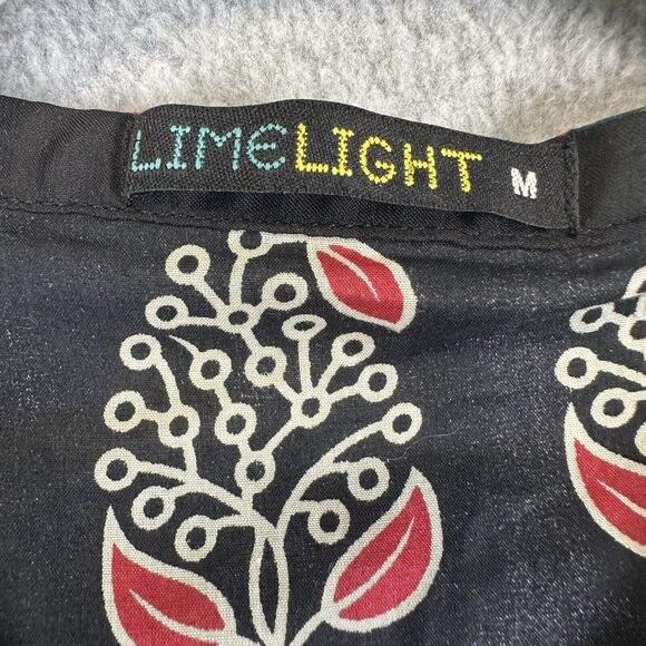 Tunic Women’s Size Medium Festival Boho Hippie‎ Retro Ethnic Floral 3/4 Sleeve - Picture 9 of 10